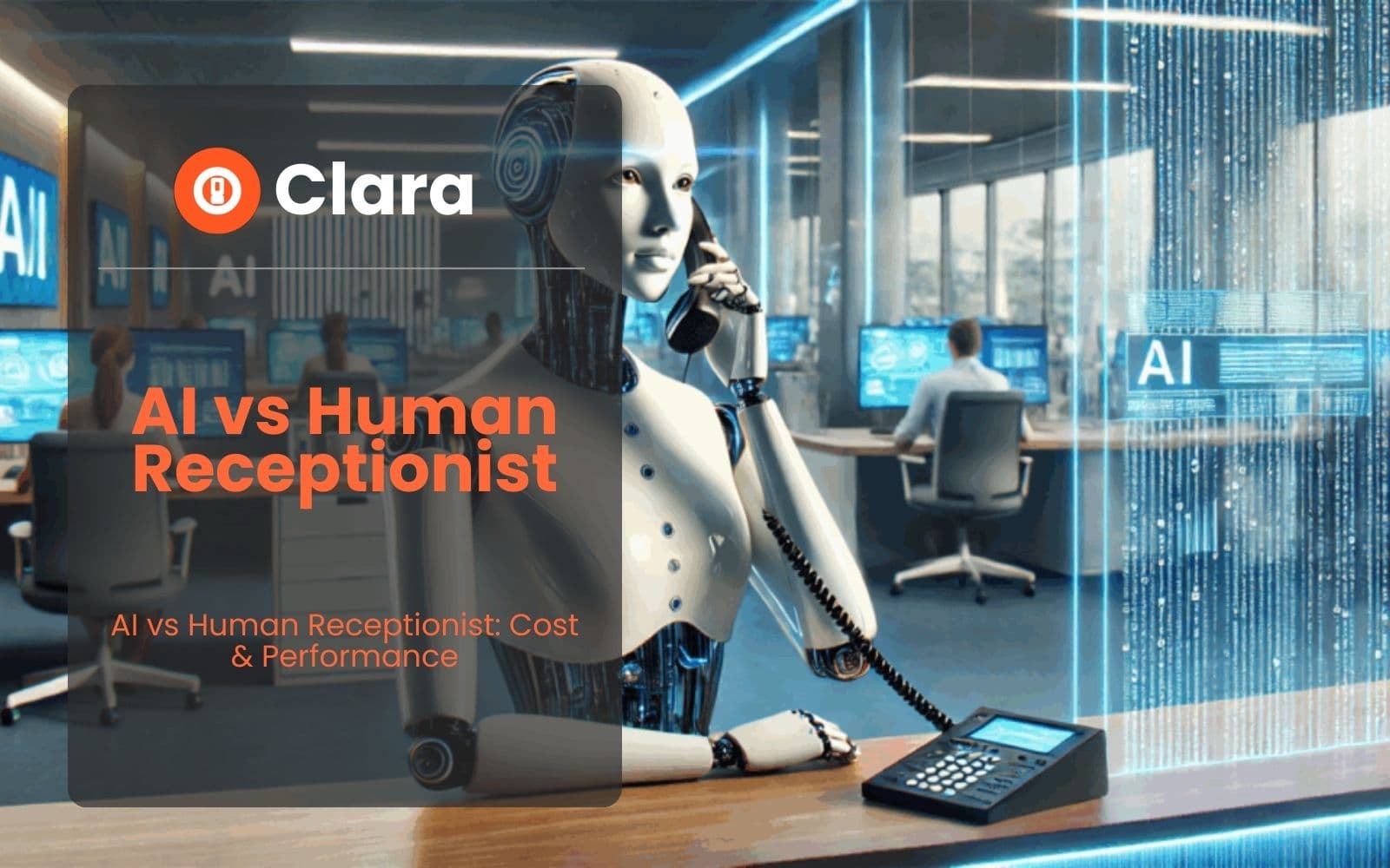 AI vs Human Receptionist for Restaurants: Cost & Performance