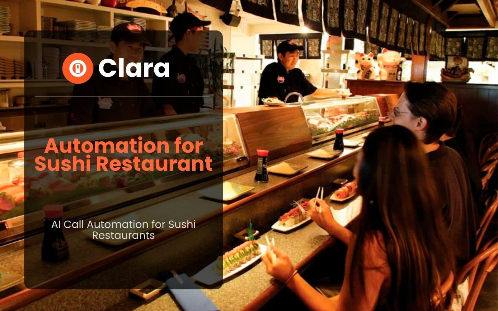 Role of AI Call Automation for Sushi Restaurants